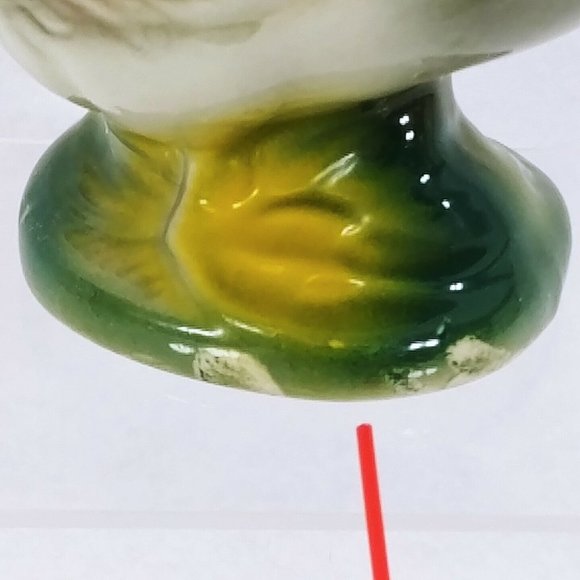 Mallard Duck Figurine Handcrafted Collectibles Ceramic Brazil 6" Vintage - Picture 8 of 10